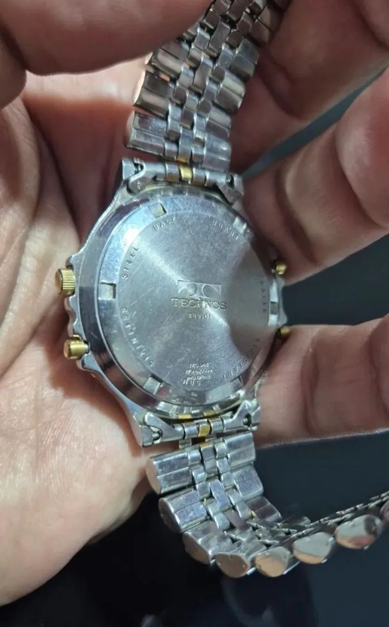 Relógio TECHNOS SKYDIVER CHRONOALARM  -  DÉCADA DE 80 - Foto 6