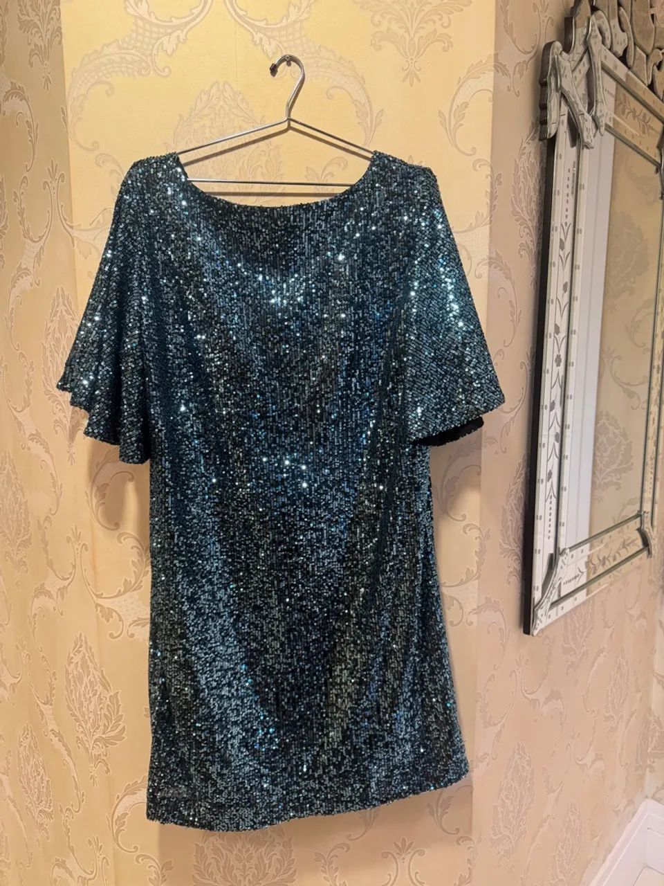 Vestido mob de paetê tamanho g  - Foto 3
