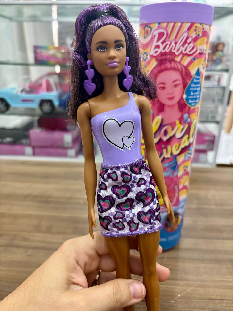 Barbie reveal roxa (nova) - Foto 2