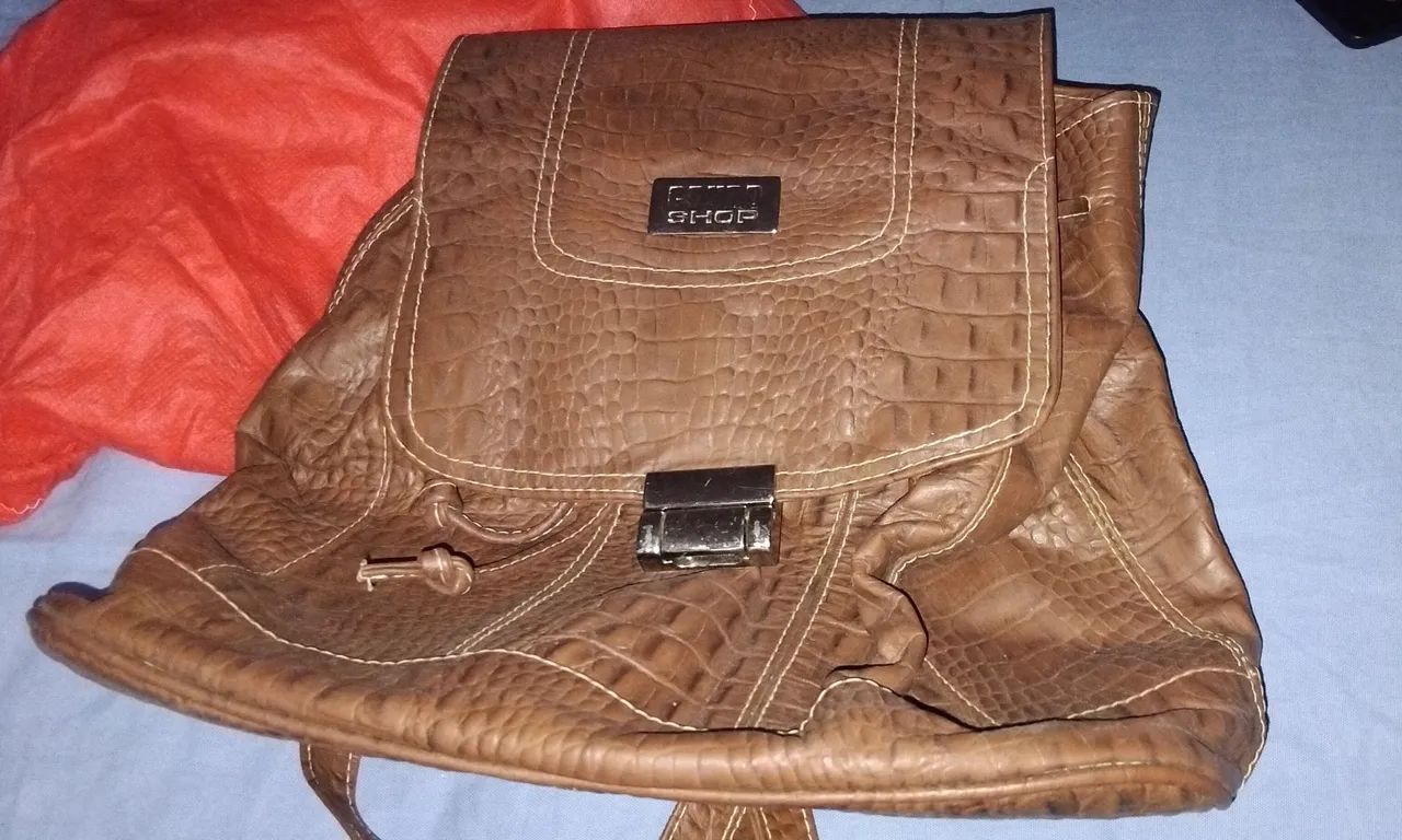Bolsa de couro Couro Shop