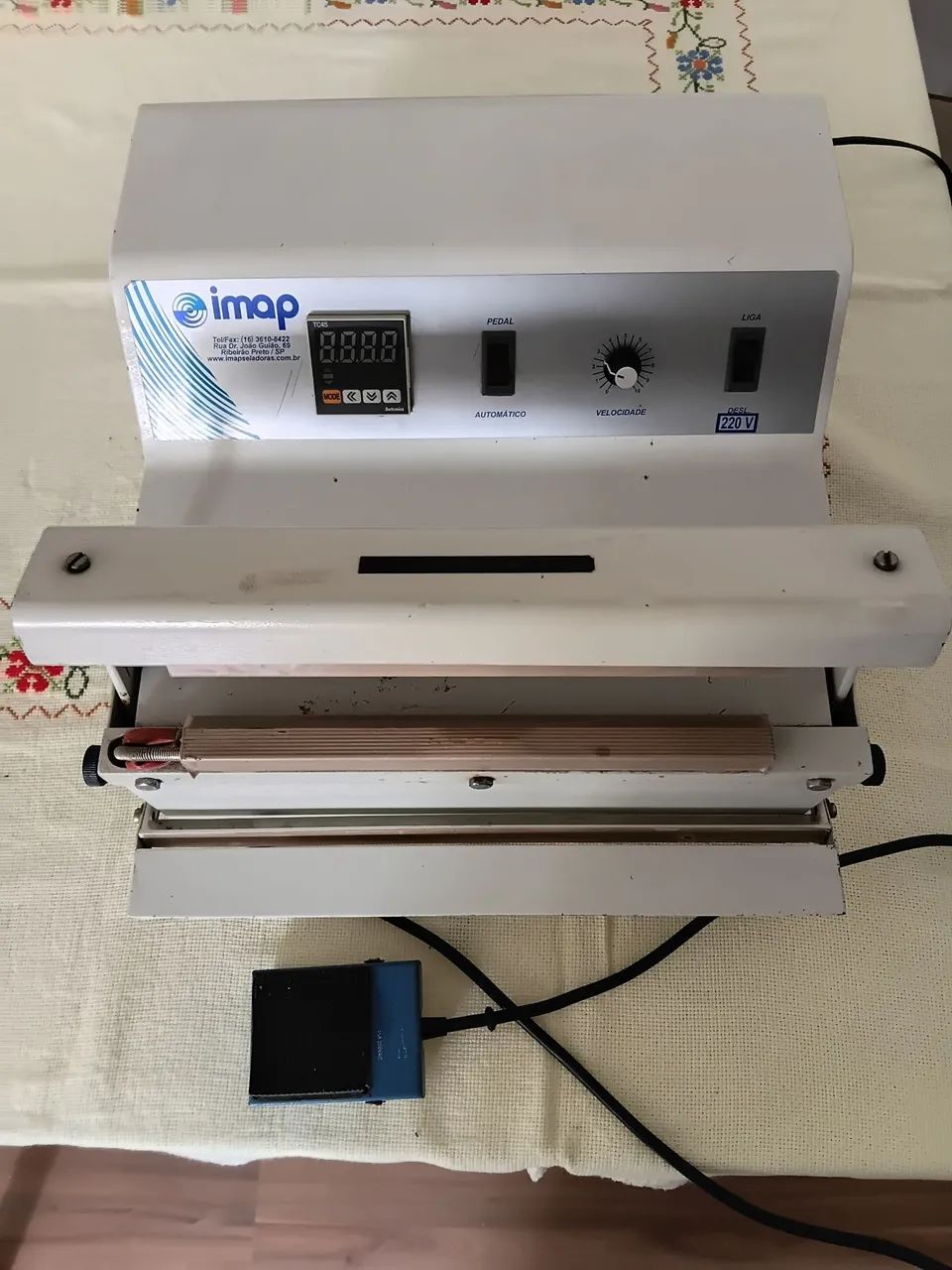 SELADORA MANDÍBULA SEMI AUTOMÁTICA  - Foto 3