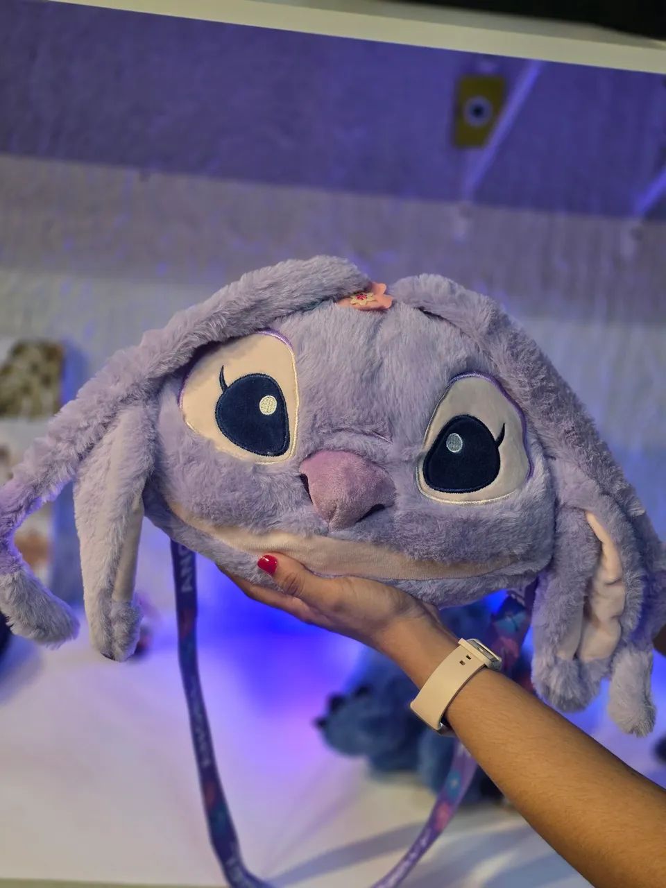 Angel Stich Bolsa em Pelúcia  - Foto 3