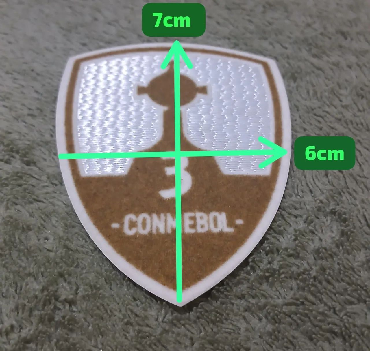 Patch Kit Santos 2017  Libertadores Original da Época Termocolante Pronta Entrega  - Foto 2