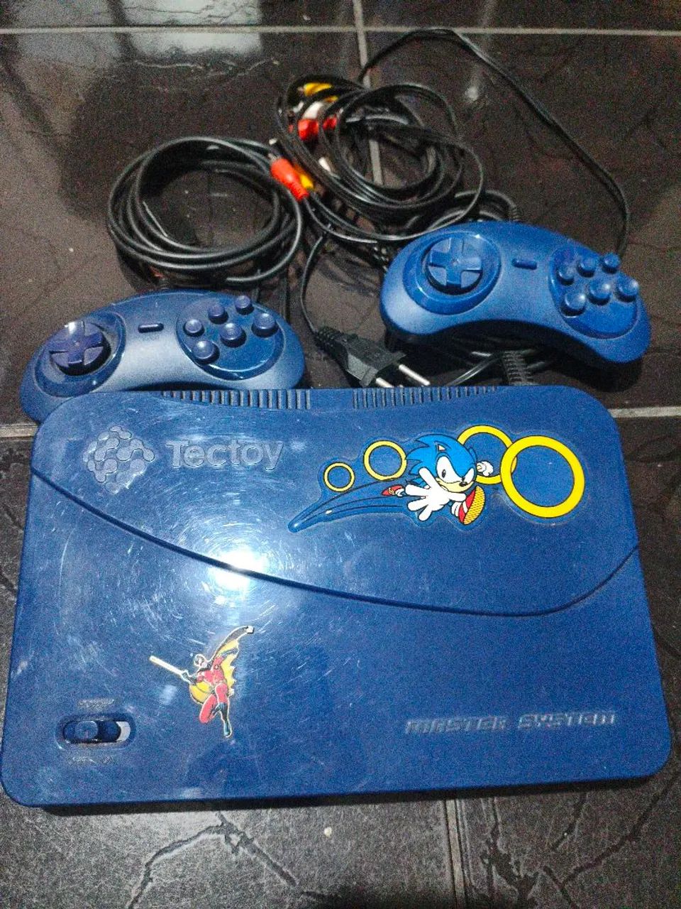 Master system 3 evolution 132 jogos na memória zerado