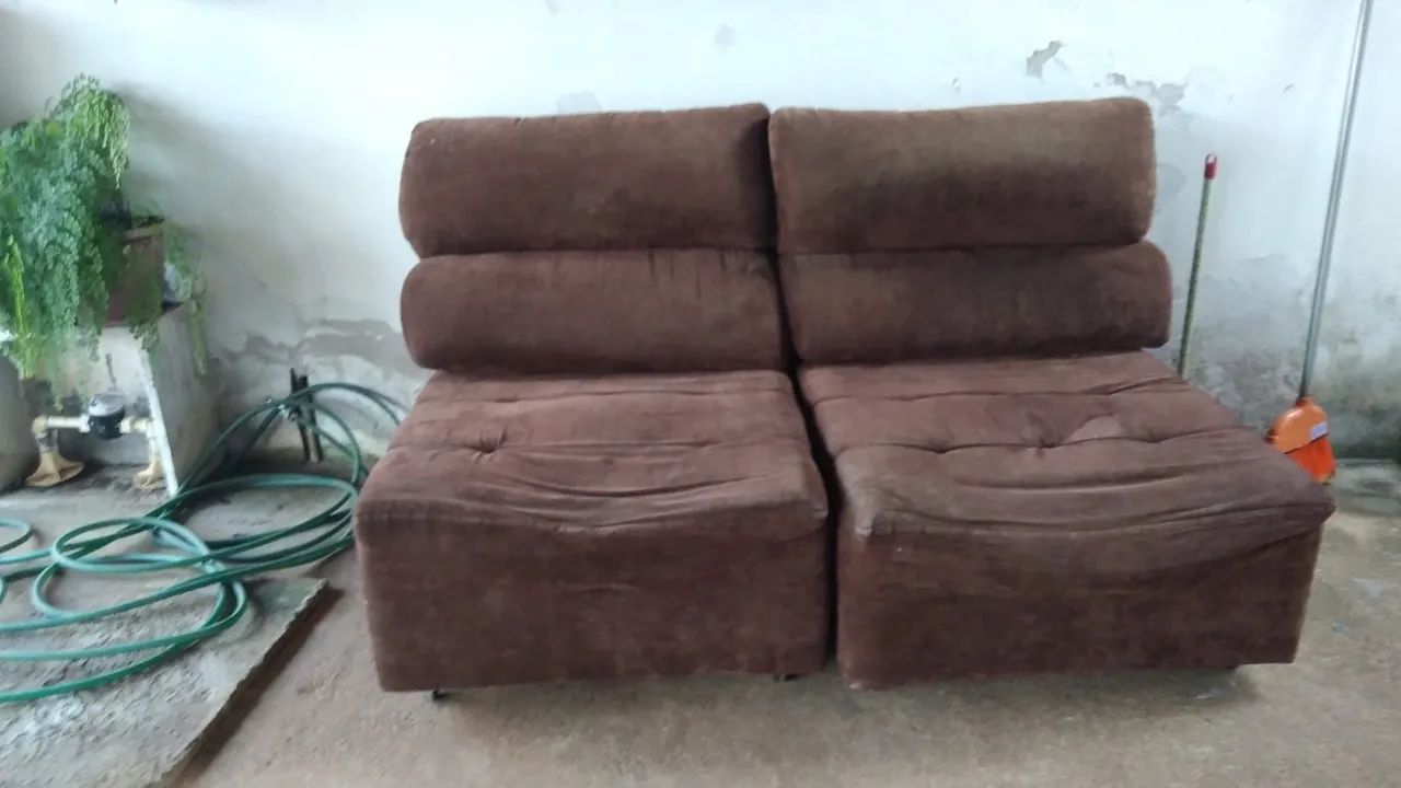 Sofá retrátil 2 lugares 