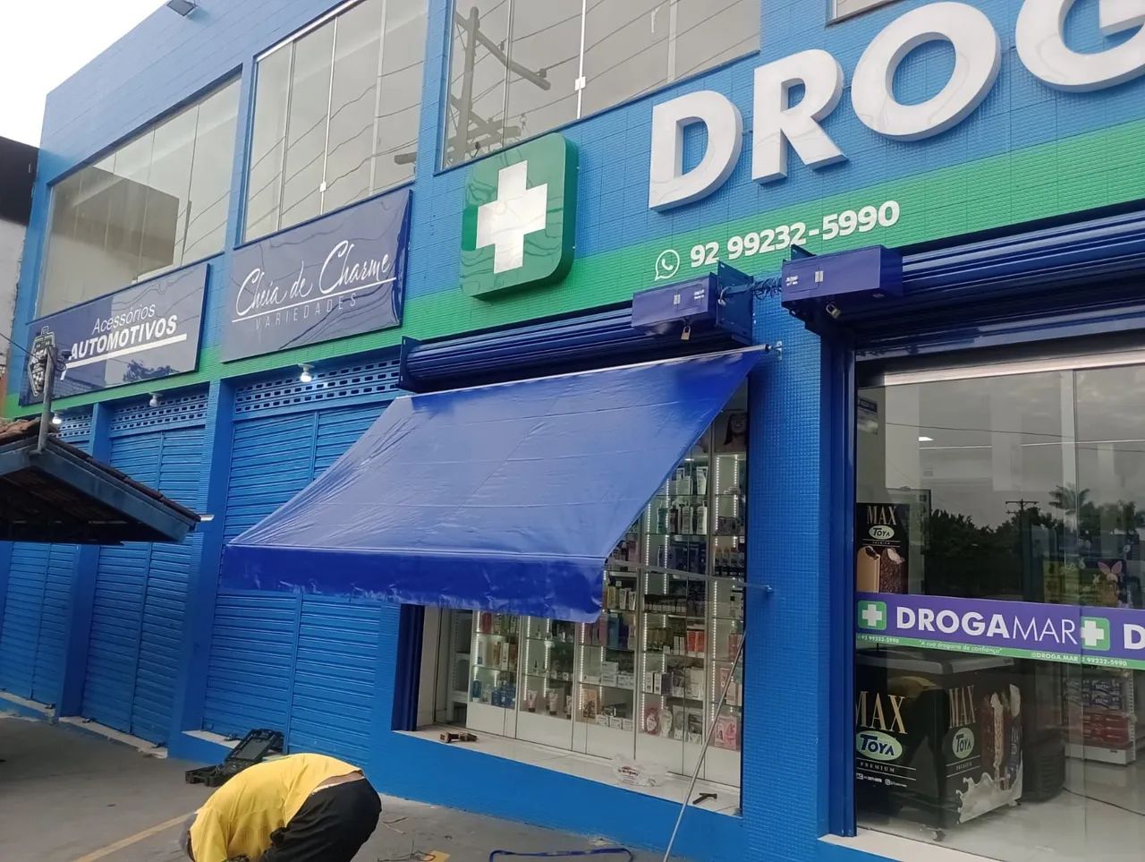 Trabalhamos com toldos e reformas. R$65:00M2. Contato * - Foto 2