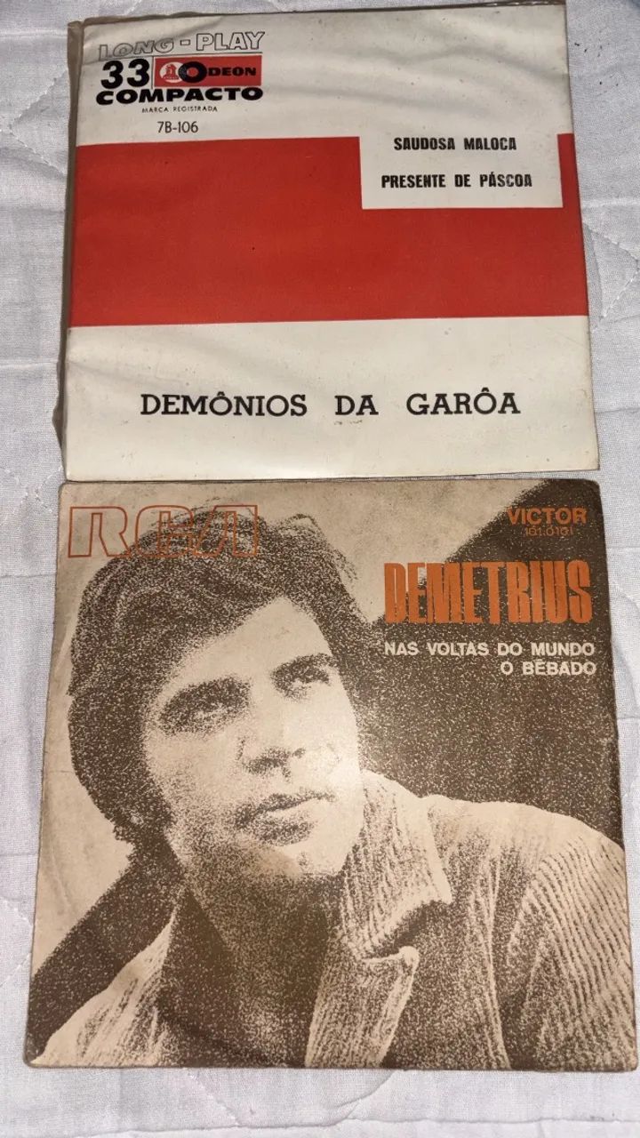 Kit 10 discos mini vinil clássicos  - Foto 5