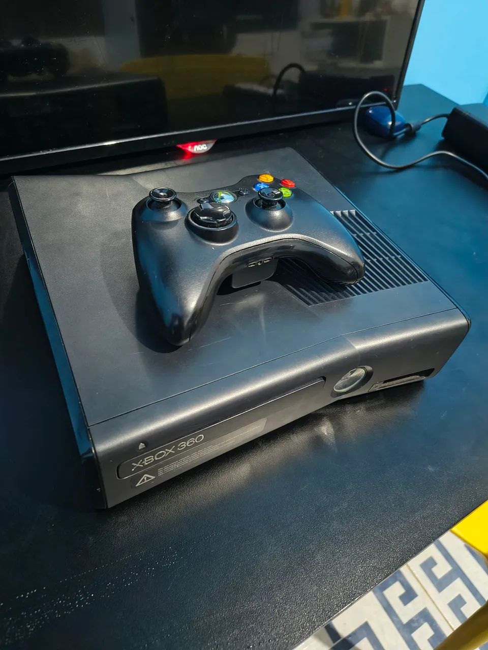 Xbox 360 com jogos - Foto 4