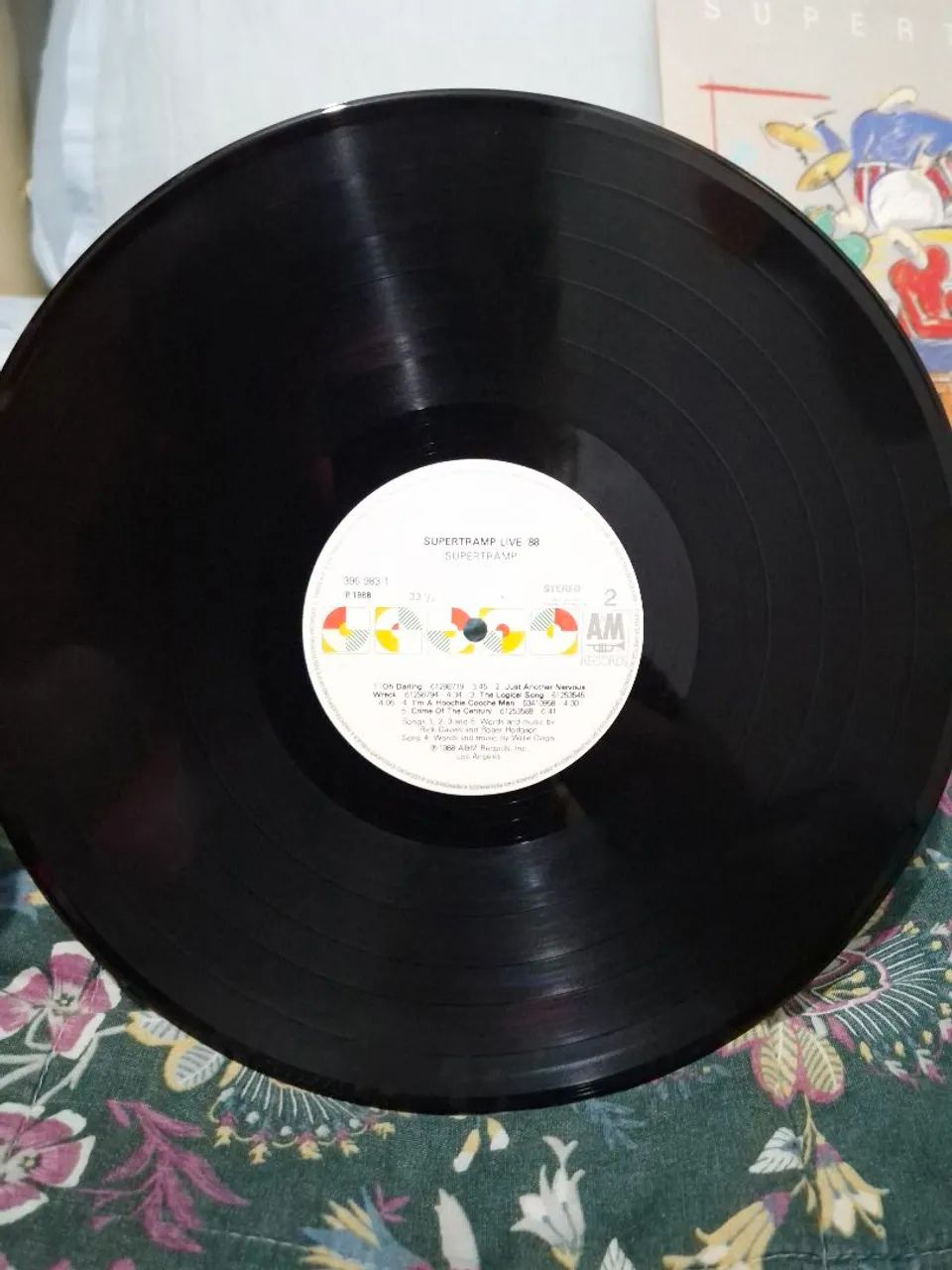 Supertramp Live '88 1988 Lp Vinil  - Foto 4