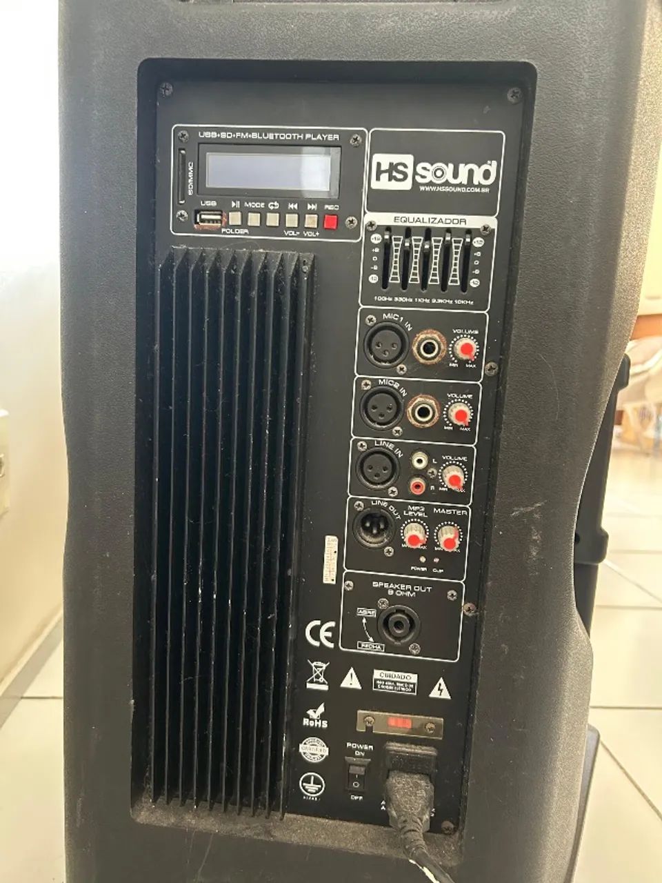 Caixa de som HS SOUND com tripé  - Foto 3