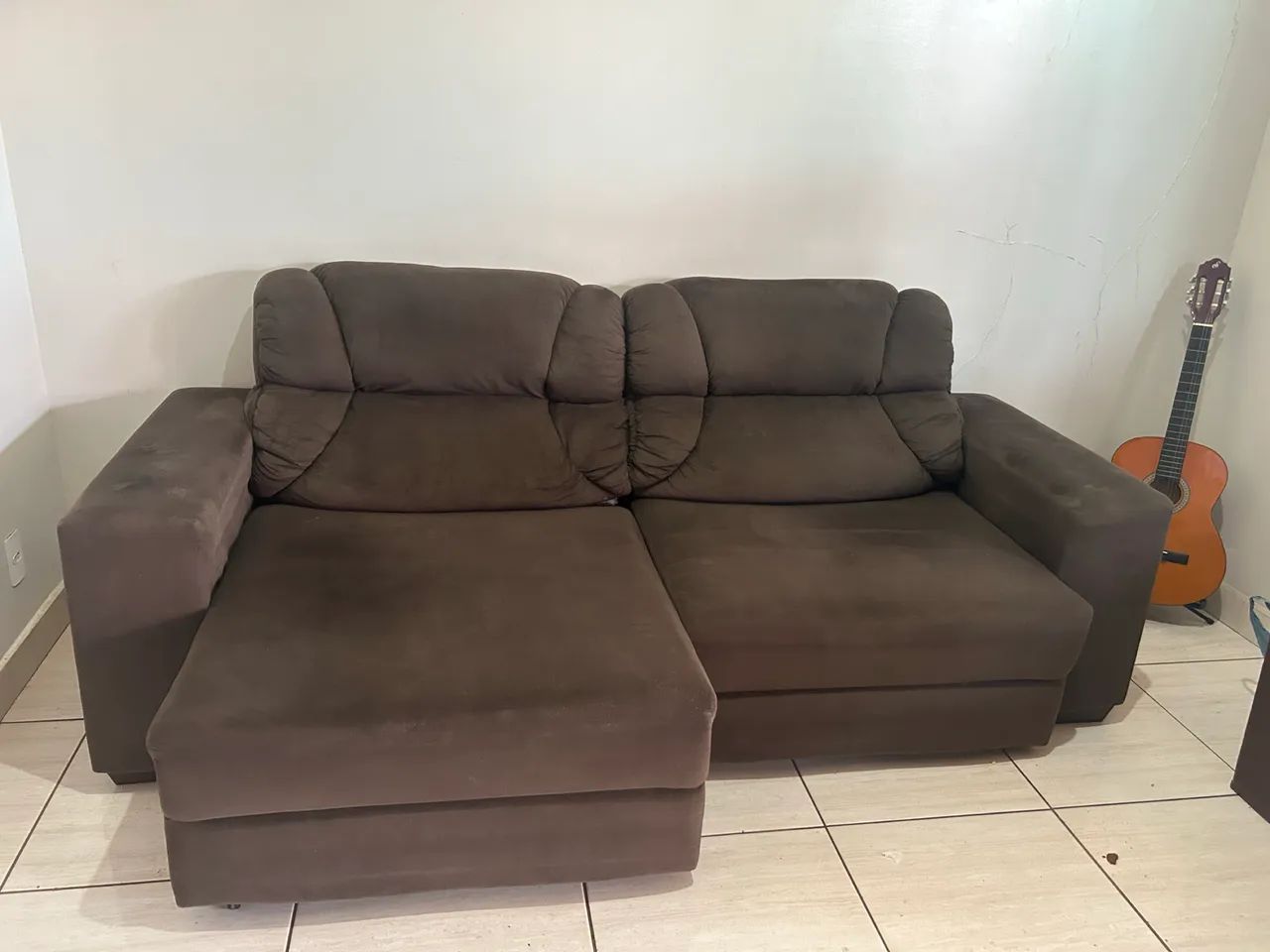 Sofá Retrátil e Reclinável 