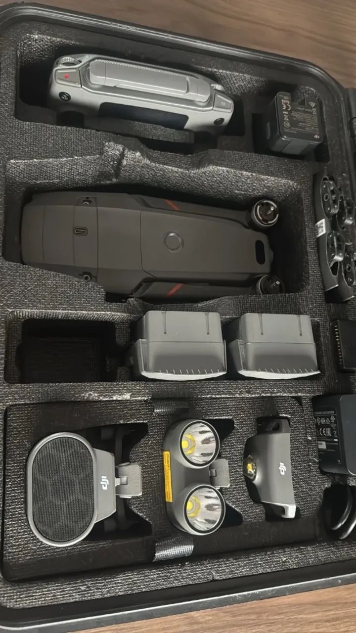 Mavic 2 Enterprise dual  kit fly more combo completo + maleta pressurizada e alto falante