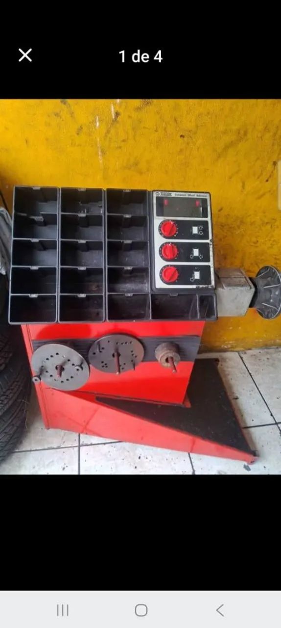 Balancedora de rodas manual 