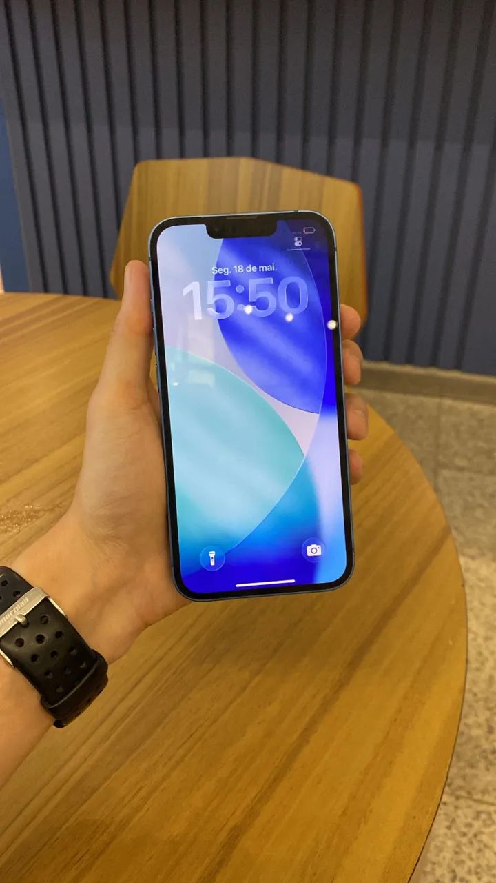 Iphone 13 - 256GB (Azul) TODO ORIGINAL - Celulares e Smartphones