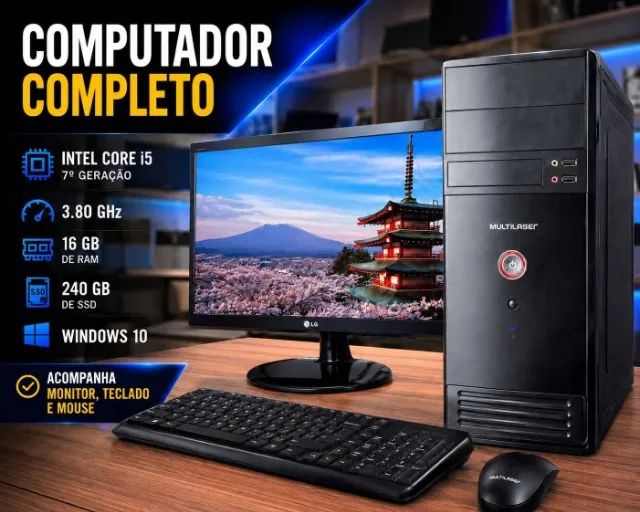 Computador Completo INTEL CORE I5 7° 