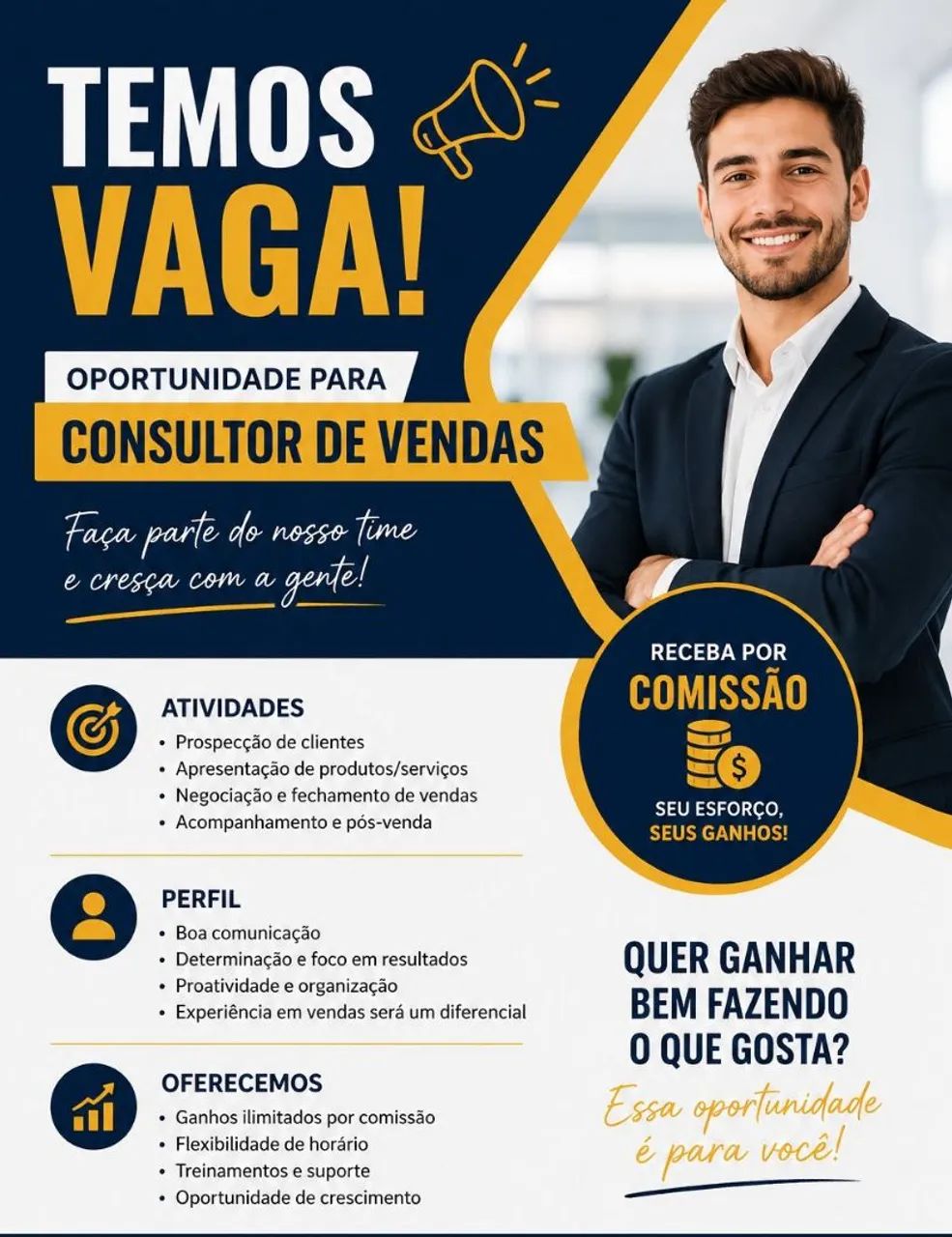 Estamos contratando 