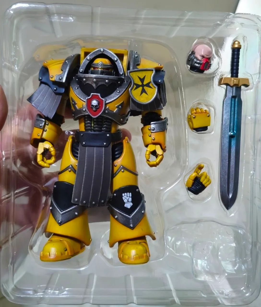 Joytoy warhammer horus heresy imperial fists cataphractii