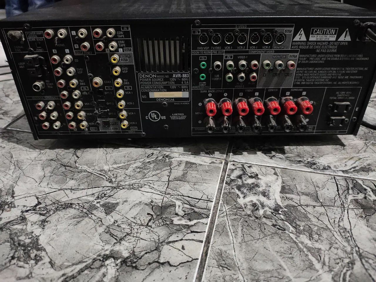 Receiver DENON AVR-883 - Foto 4