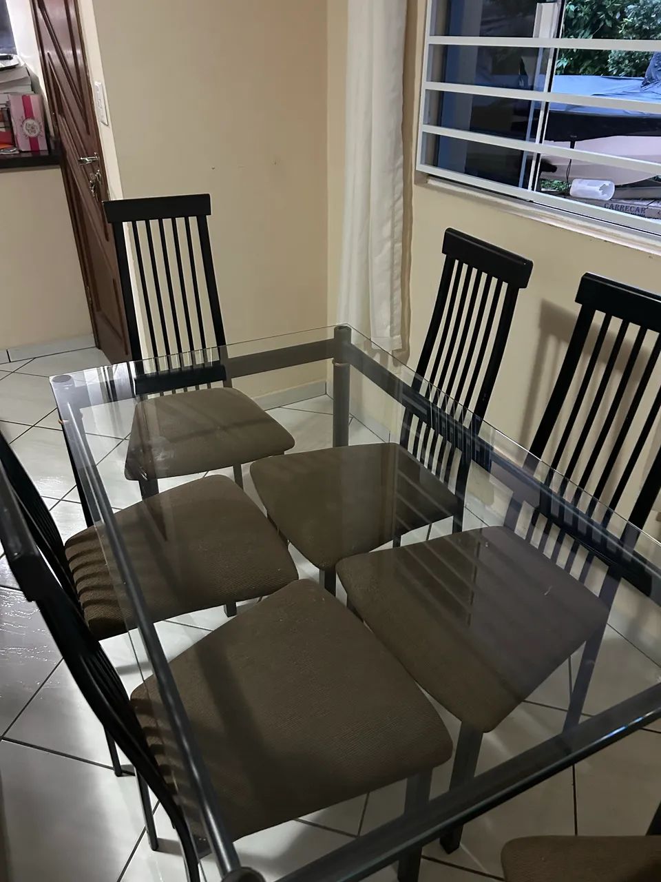 Mesa de jantar com 6 cadeiras - Foto 3