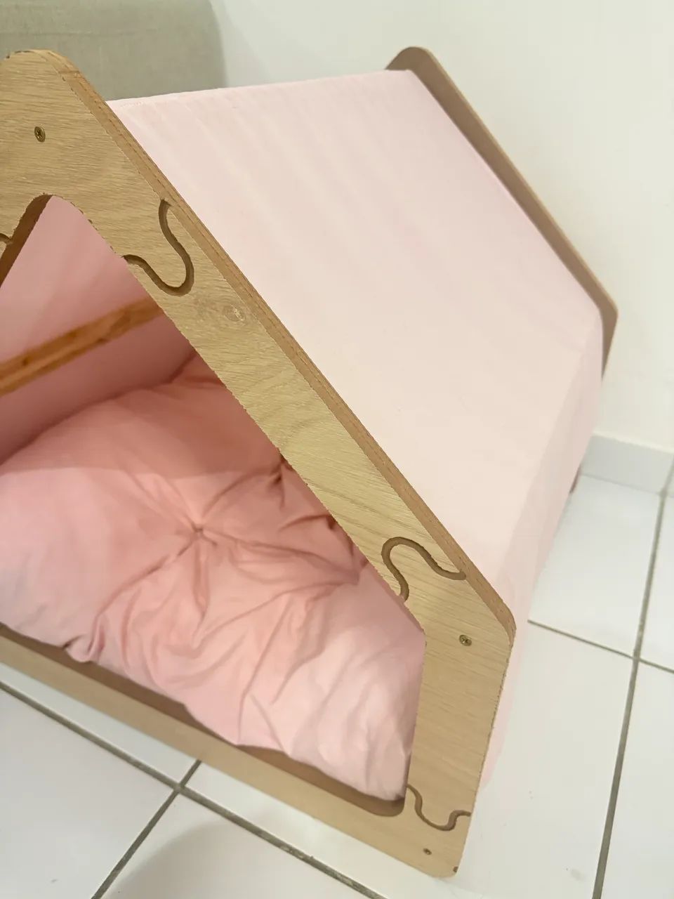 Casinha de cachorro rosa - Foto 2
