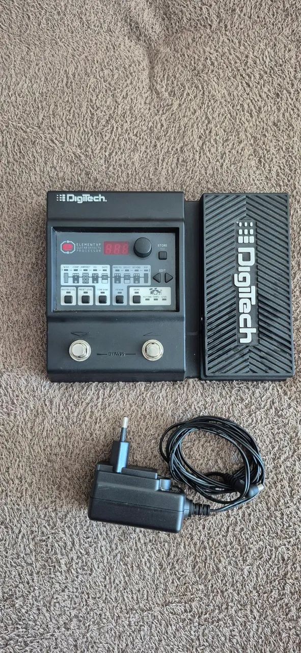 Pedaleira Digitech Element com Fonte (Nova) - Foto 4