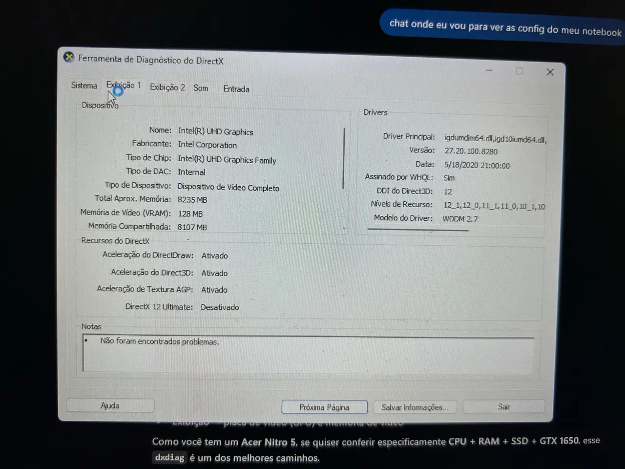 Notebook Acer nitro 5  - Foto 5