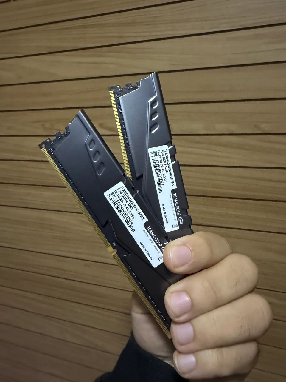 MEMÓRIA RAM T-FORCE 2X8 3200MHZ - Foto 2