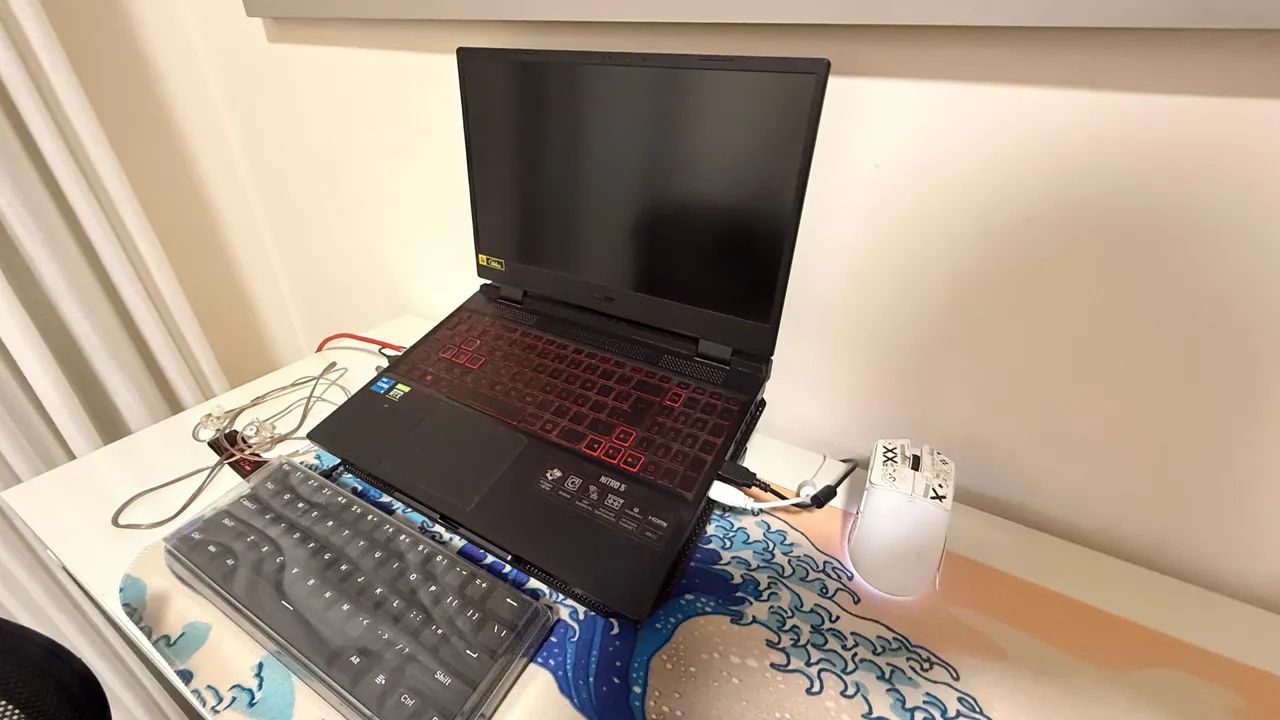 Notebook Gamer Acer Nitro 5 RTX 3050- 16 gb RAM- i5 12geracão - Foto 5