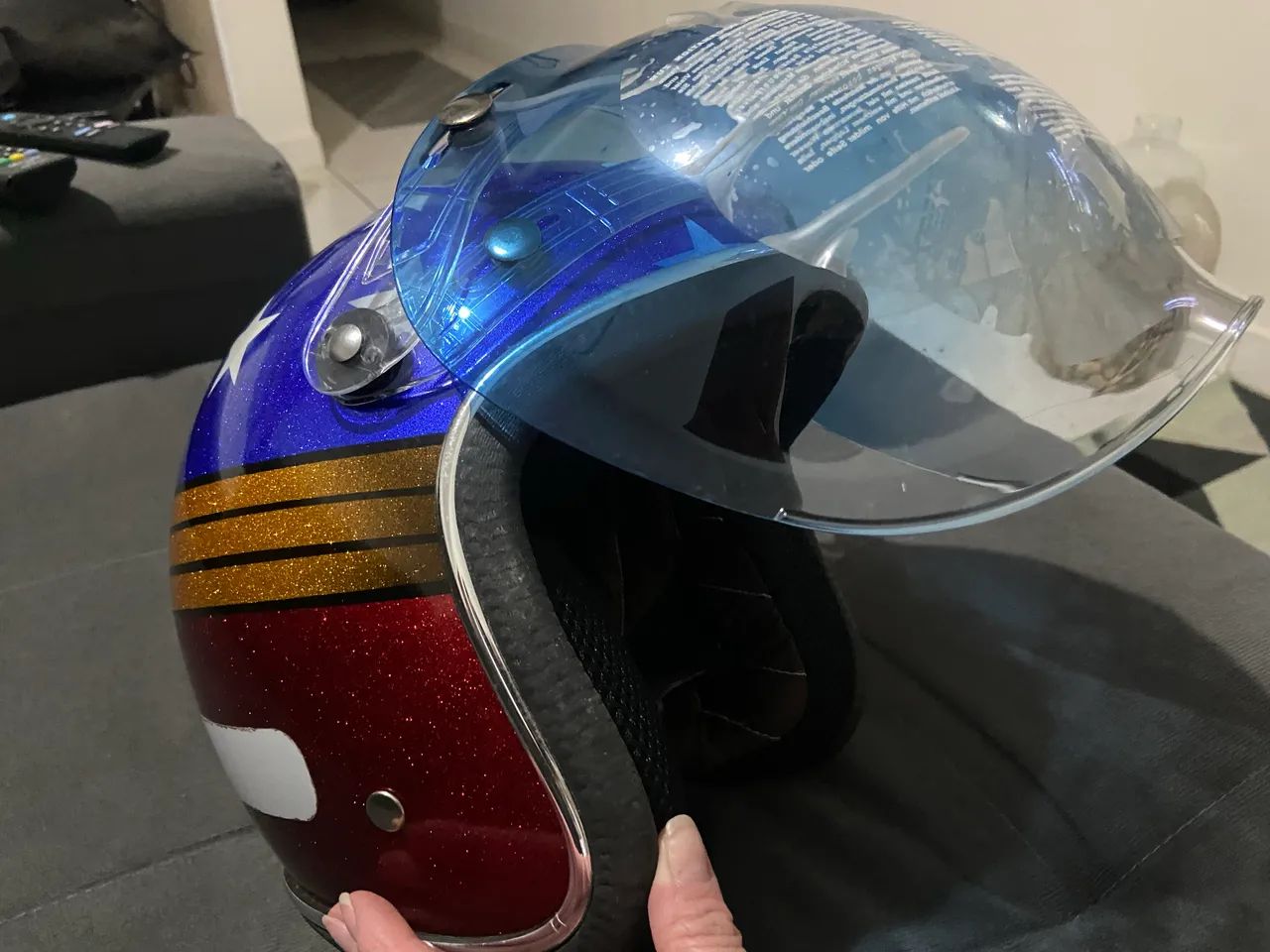 Capacete customizado - Foto 4