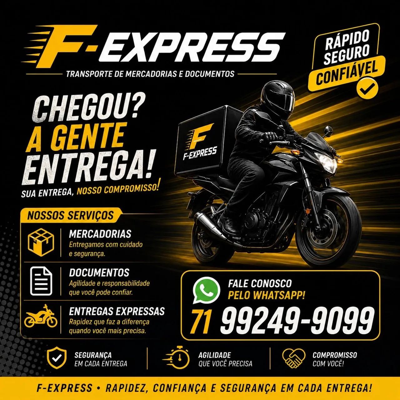 Precisando de Moto-boy? Eu sou a solução! - Foto 5