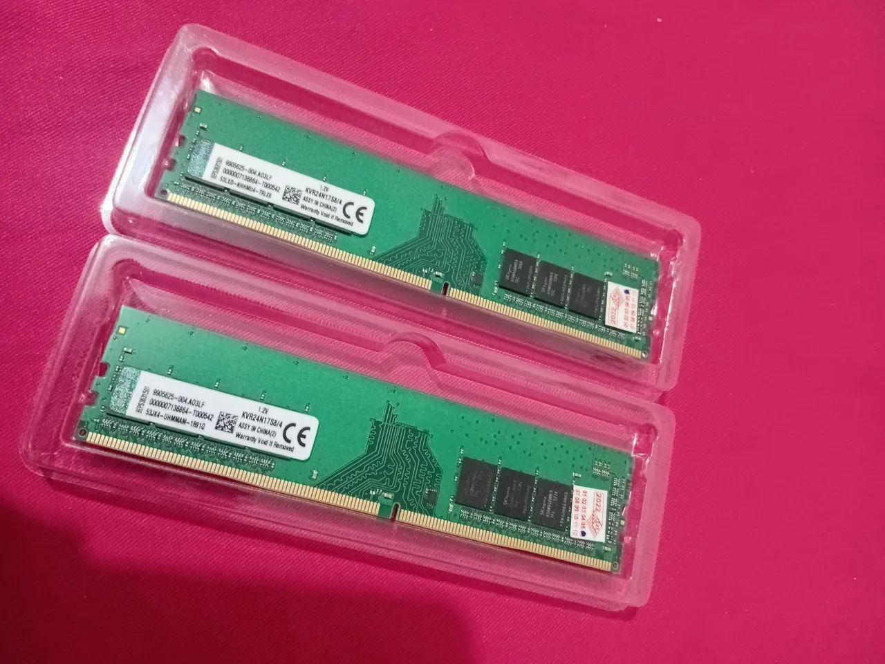 Memória ram ddr4 2x4 (8gb) - Foto 3