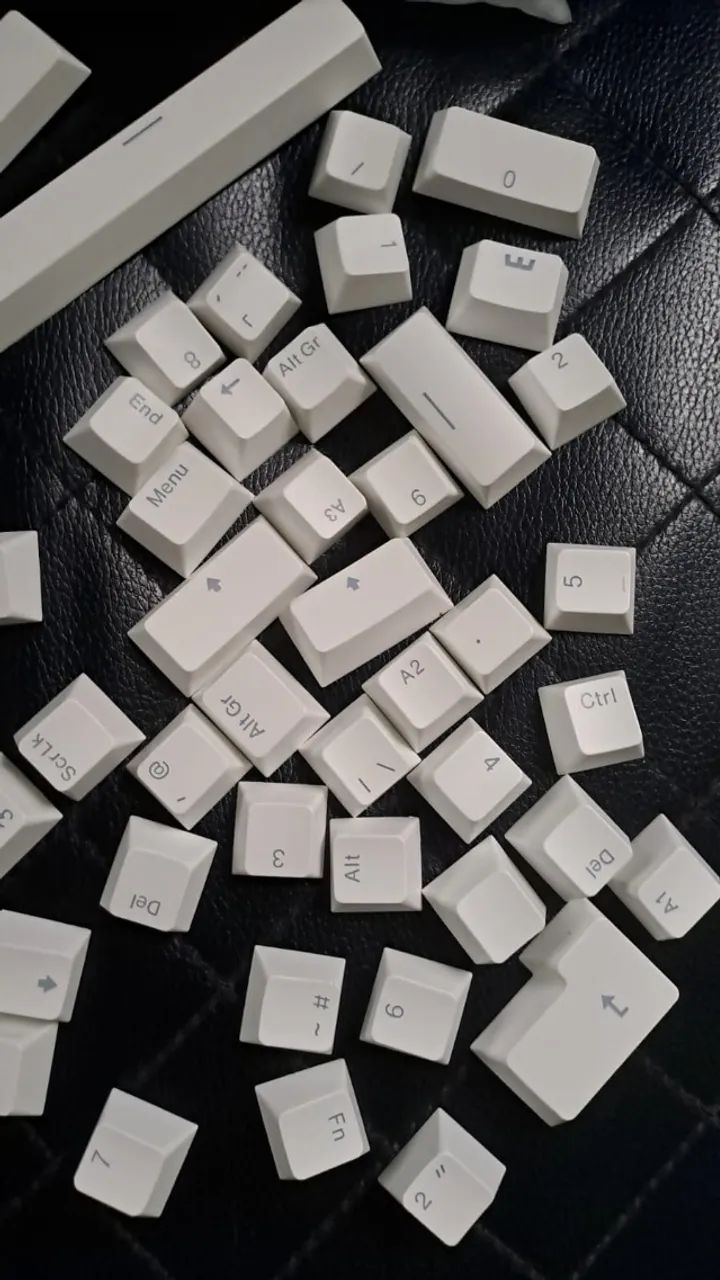 Teclas Extras Wooting PBT Branca  - Foto 2