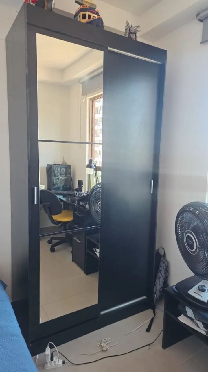 VENDO GUARDA-ROUPA SOLTEIRO  - Foto 4