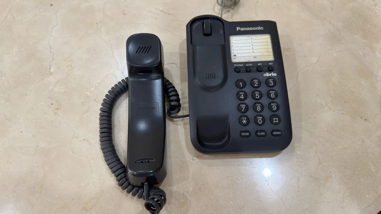 Telefone Fixo com Teclado Numérico Panasonic - Foto 3