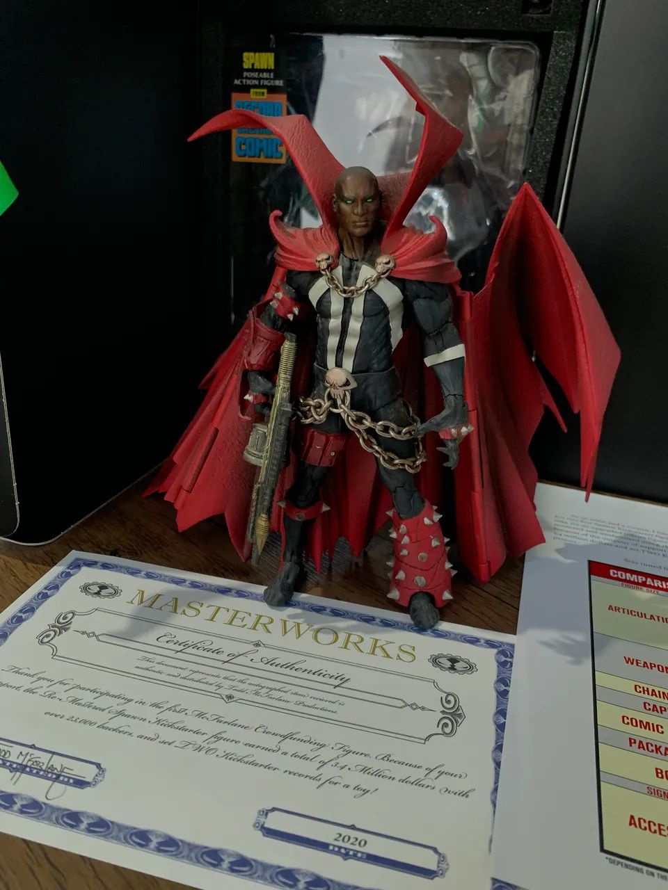 Spawn modern kickstarter Mcfarlane Novo  - Foto 2