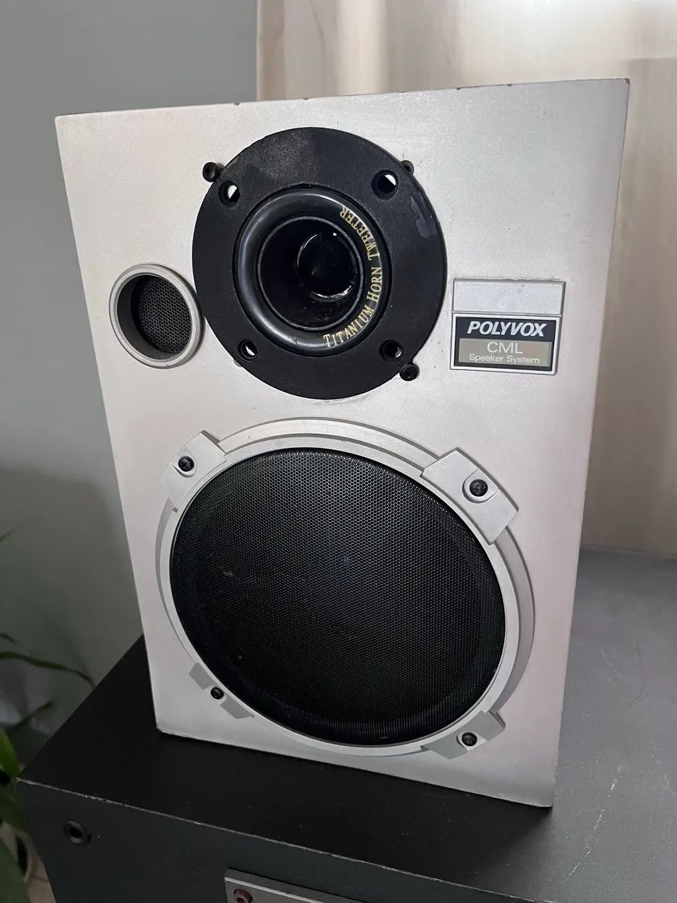 Caixas Polyvox CML vintage