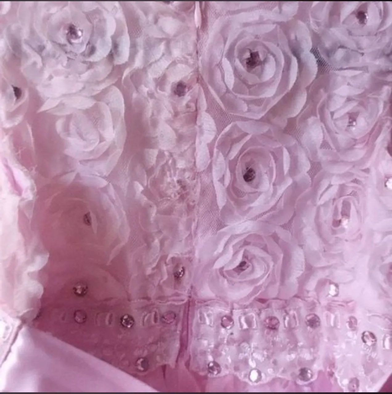 vestido de festa infantil rosa bebê - Foto 4