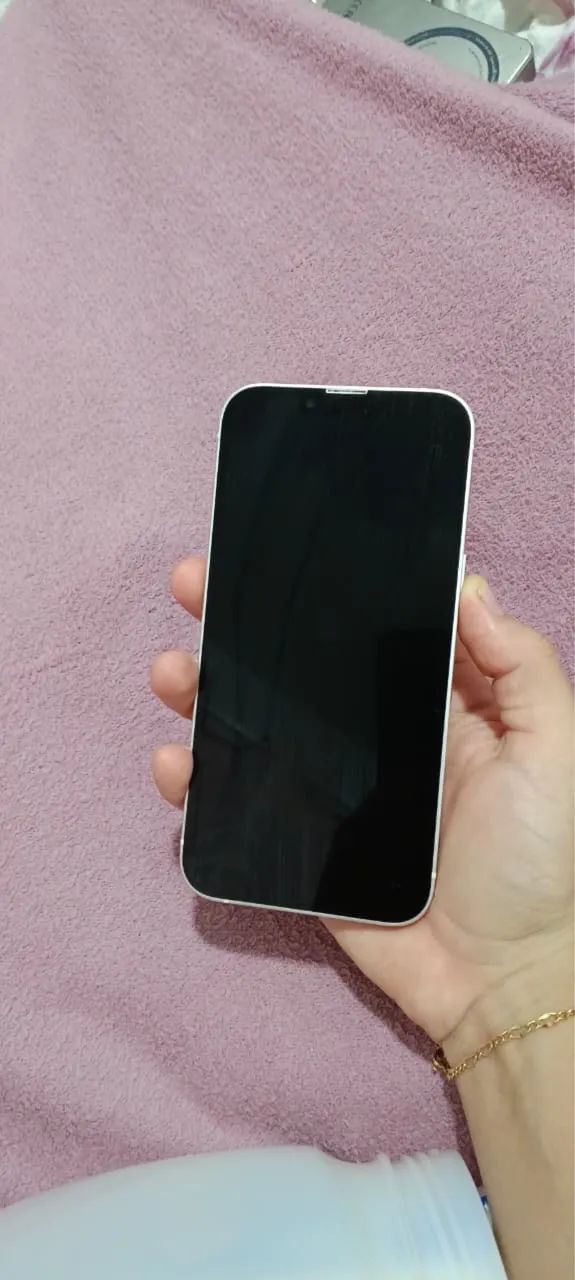 Vendo ou troco iphone 13 normal rose - Foto 3