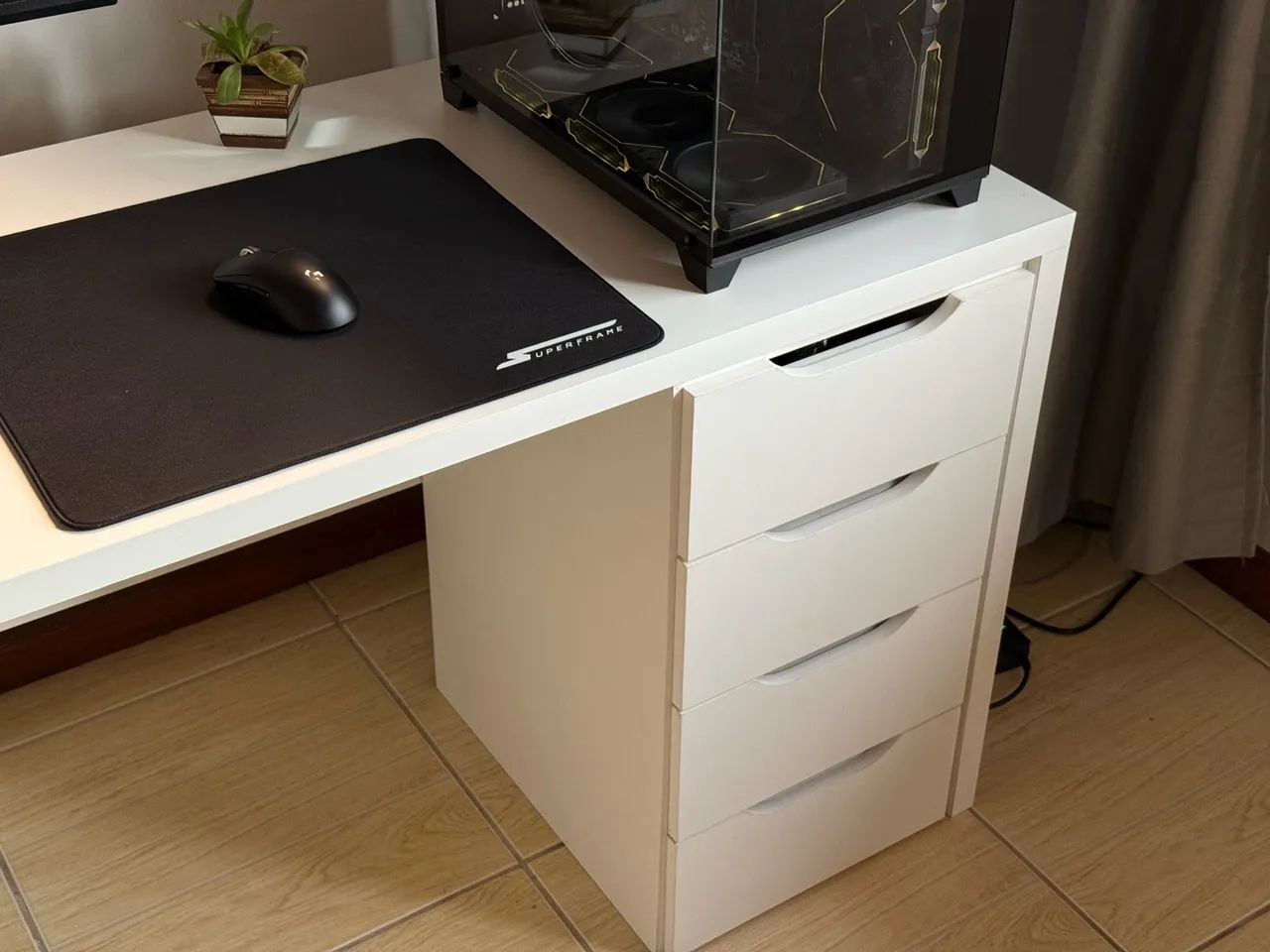 Mesa dois Gaveteiros para setup - Foto 2