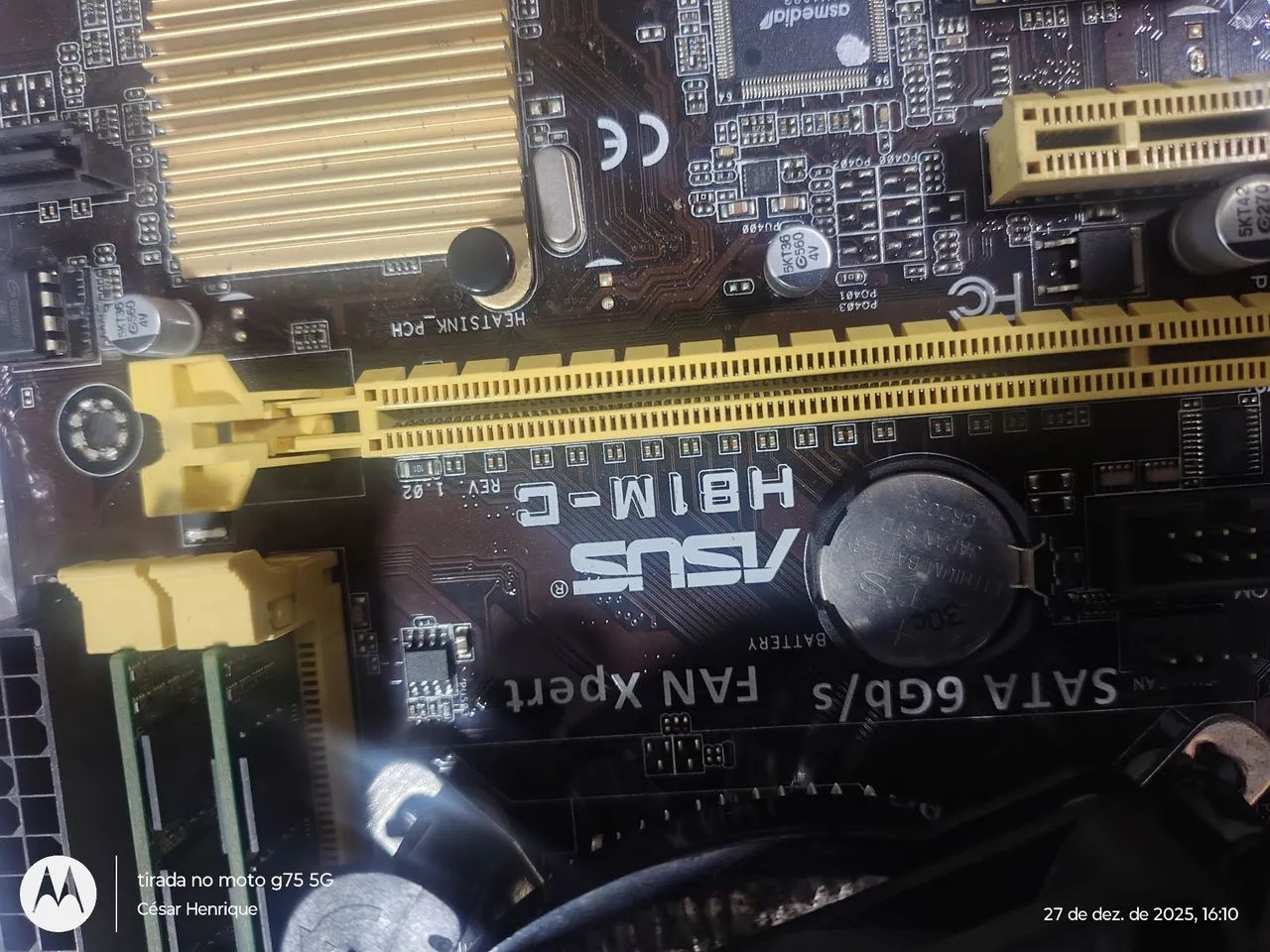 Kit Placa mãe com Intel core i5 4590 e 10GB de RAM  - Foto 3