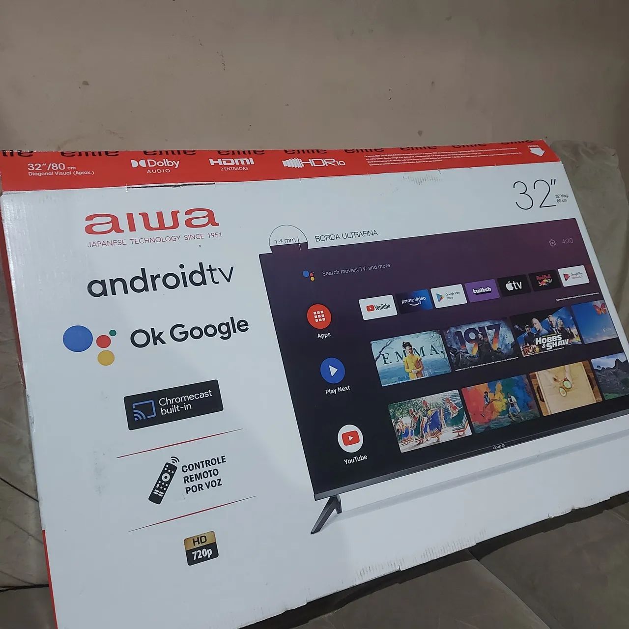 Smart tv aiwa 32 polegadas