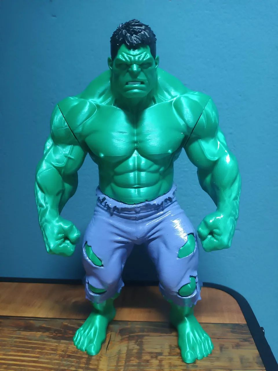 HULK EM IMPRESSÃO 3D