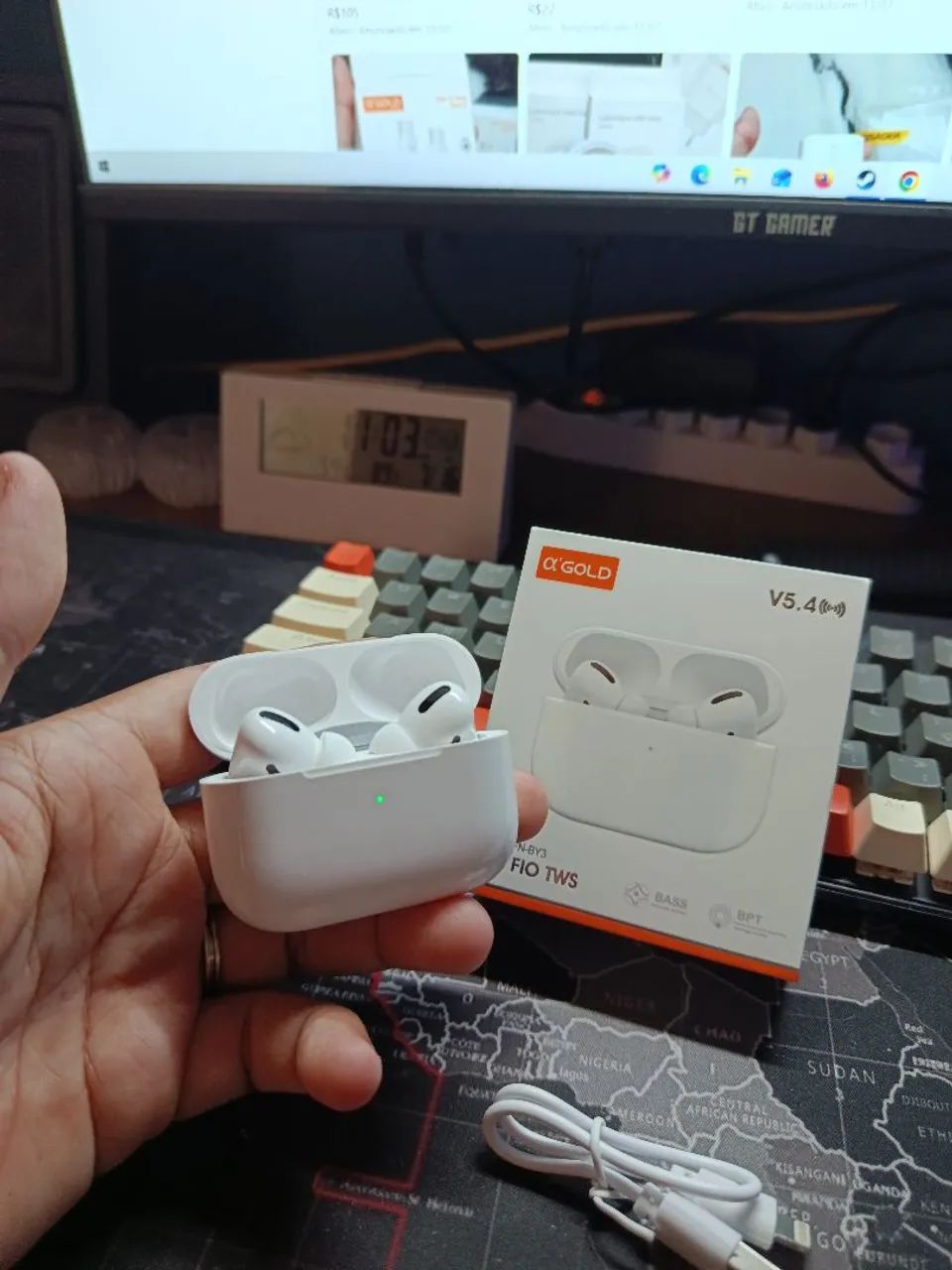 FONE bluetooth gold 
