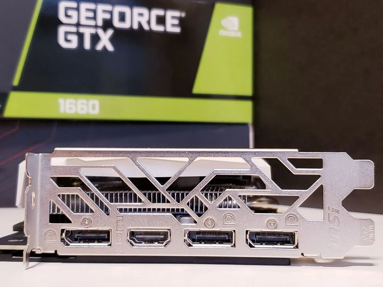 GeForce GTX 1660 MSI 6G OC + CAIXA E MANUAL + NOTA FISCAL  - Foto 4