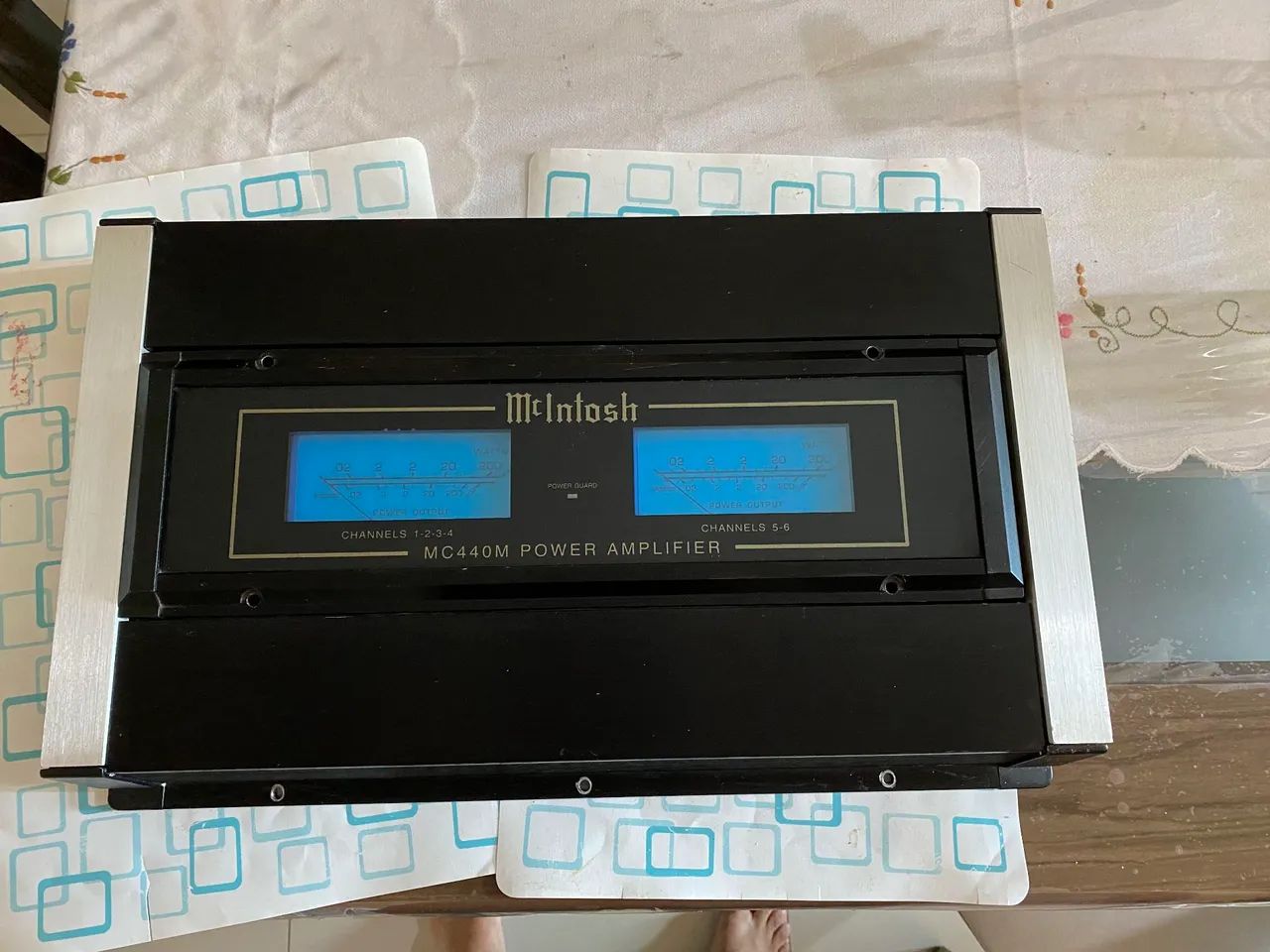 AMPLIFICADOR MCINTOSH MC 440M 6 CANAIS RARO SQ 1
