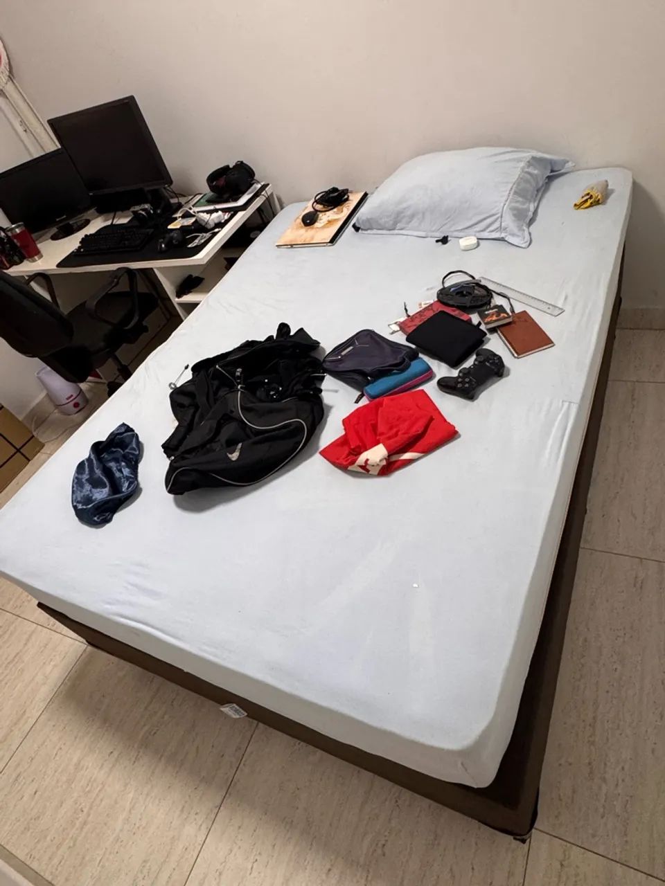 Vendo cama box casal - Foto 3