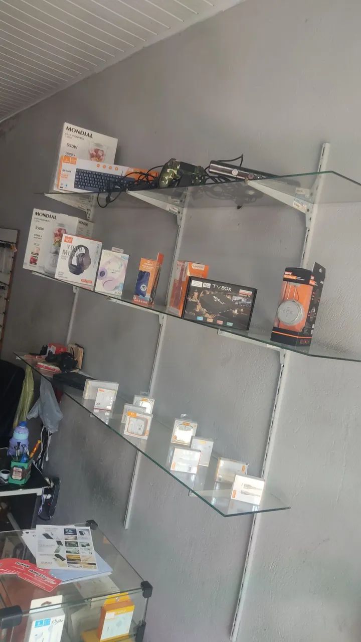 Prateleira de vidro completa  - Foto 2