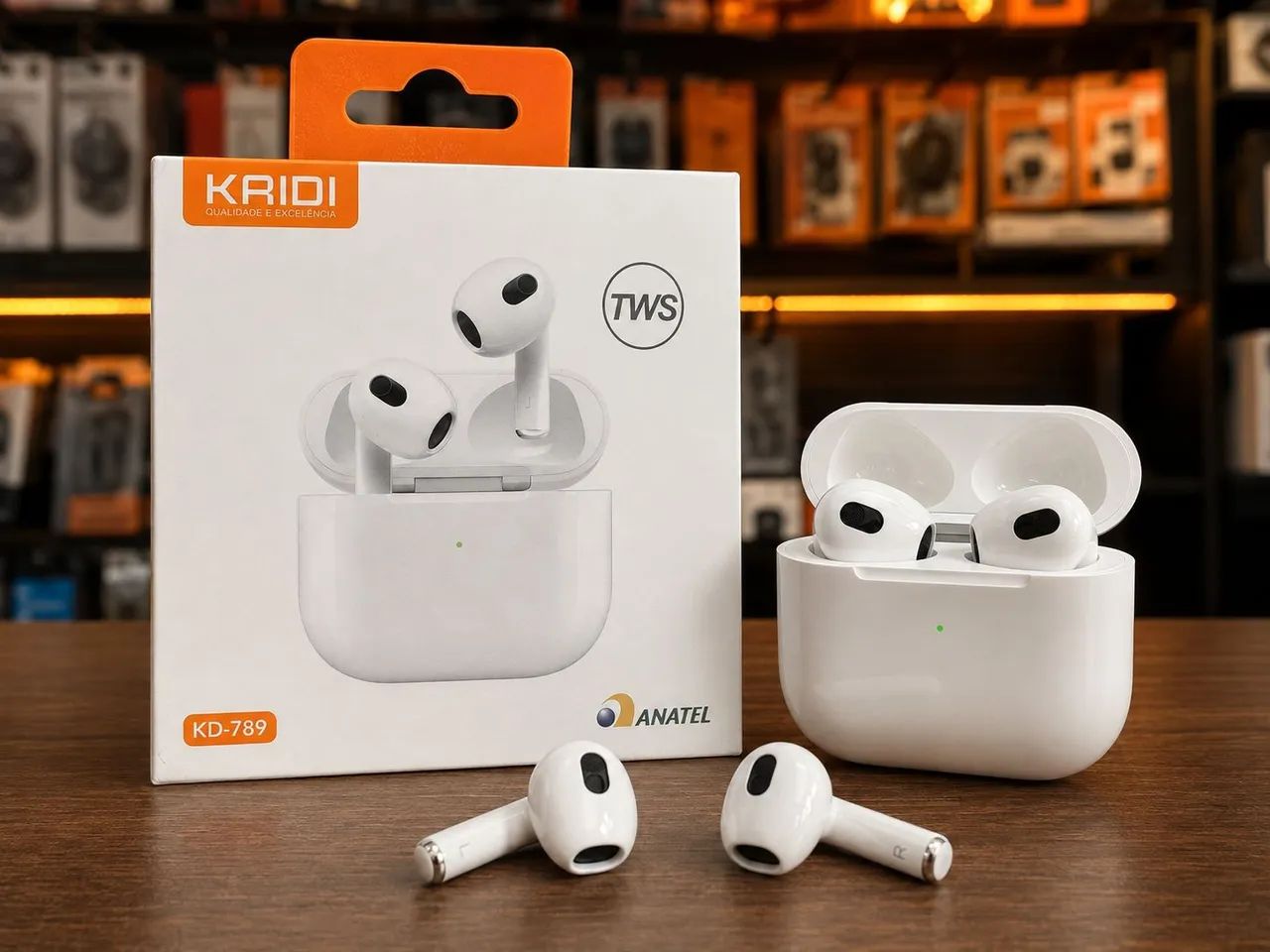 Fone Bluetooth TWS Kaidi KD-789