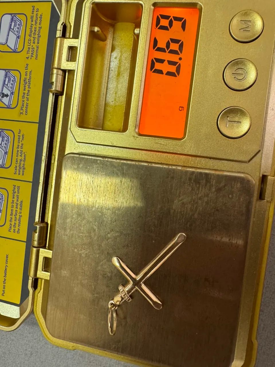 Pingentes Cruz de ouro 18k procedência garantia eterna