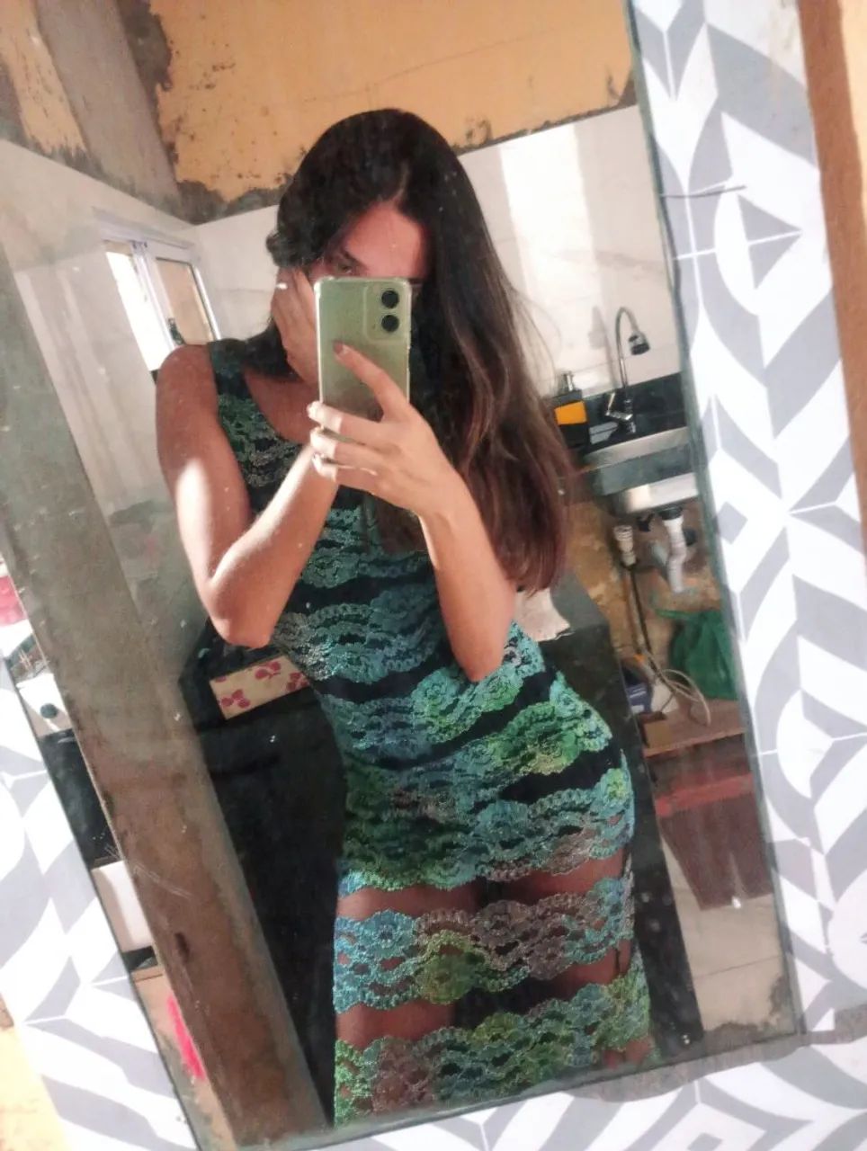 Vestido longo tipo festa